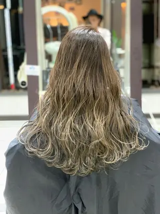 ロング カラー ヘアアレンジ 池袋艶髪職人🌈😇 ✨店長✨小林優太✨のヘアスタイル