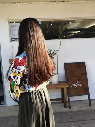 ロング 正分 真美のヘアスタイル