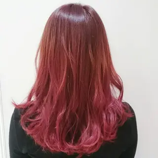 ロング カラー 似合わせ艶髪カラー ❤️ハダユミのヘアスタイル