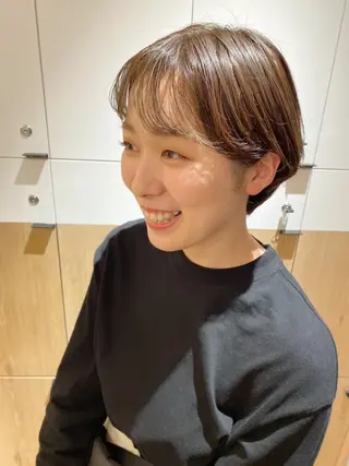 ショート カラー 🌈🌸あおき みちる🌟💗のヘアスタイル