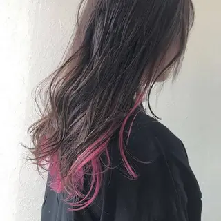 セミロング カラー ハイトーン/ウルフ /小澤凌祐🦕のヘアスタイル