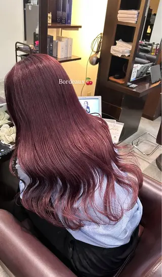 ロング カラー 坂本奈都美 🎀のヘアスタイル