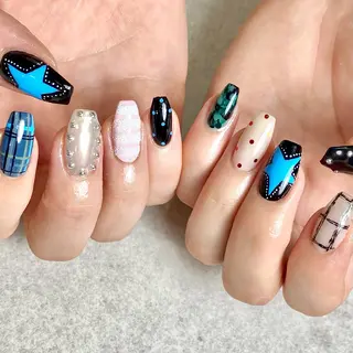 ネイル nailsalon&U新松戸店所属・&U新松戸 スカルプ パラジェルフィルインのネイルデザイン