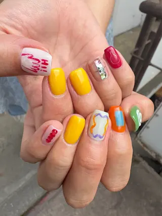 ネイル .unff所属・前山 亜耶のネイルデザイン