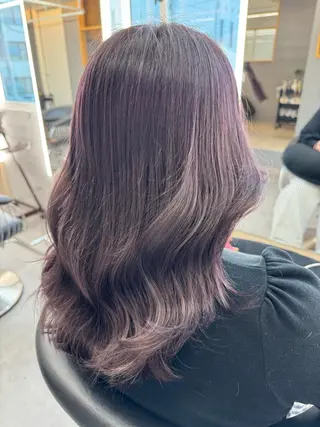 ミディアム カラー 【縮毛矯正/カラー】 今野寛己のヘアスタイル