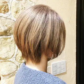 ショート カラー ケアリー所属・✨髪質改善 の匠❗️MASAのヘアスタイル