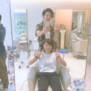 ショート SHO担当髪質改善 東加古川アーティブのヘアスタイル