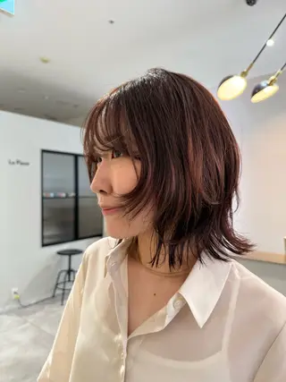 ショート やはらりの/ 透明感カラー‎のヘアスタイル