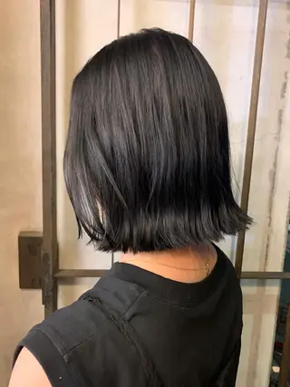 ショート 艶髪color💎髪 質改善ストレート大吉のヘアスタイル