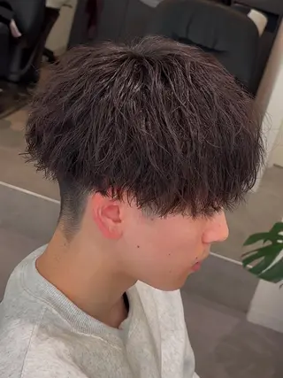 ショート パーマ メンズ BLANCHE 南行徳店【ブランシュ】所属・下村 琉弥のヘアスタイル