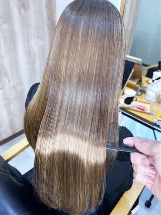 ロング 【艶髪】【髪質改善】 SHUHEIのヘアスタイル