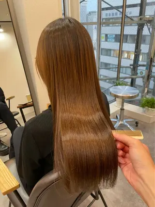 ロング ボブ/髪質改善/ soiナカジママドリのヘアスタイル