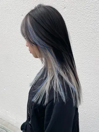 セミロング カラー 高円寺 🎨manami🎨のヘアスタイル