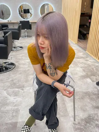 ショート 福山 晴香のヘアスタイル