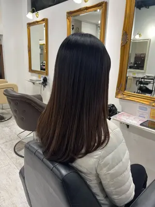 ロング 松村 あづみのヘアスタイル
