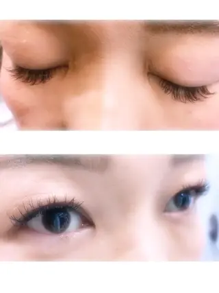 マツエク・マツパ 保子 祐里香のヘアスタイル