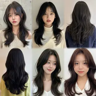 パーマ モ モのヘアスタイル