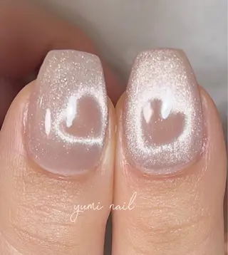 ネイル 𝐲𝐮𝐦𝐢🎀 長さ出しデザイン専門のネイルデザイン