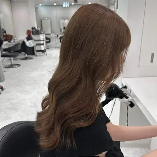 ロング ♡上品韓国髪♡ブラ ウン/SAYATOのヘアスタイル