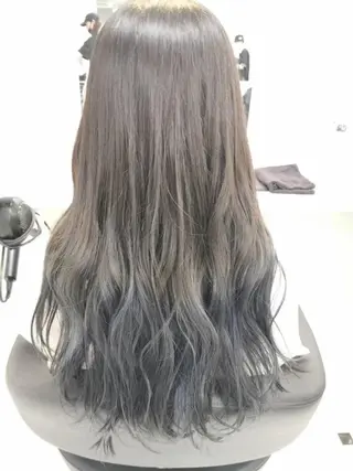 ロング YUZA grow HAIR 札幌所属・韓国ヘア指名率 No. 1小堀京介のヘアスタイル