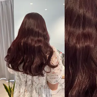 ロング カラー ヘアアレンジ stylist ◎RUKI.のヘアスタイル