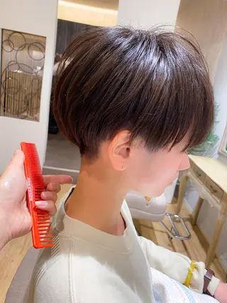 ショート 柳 雄輝のヘアスタイル