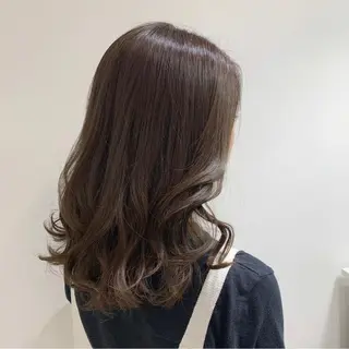 セミロング カラー HARUKA韓国ヘア /Luana梅田のヘアスタイル