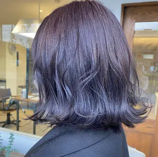 カラー 石田 菜月のヘアスタイル