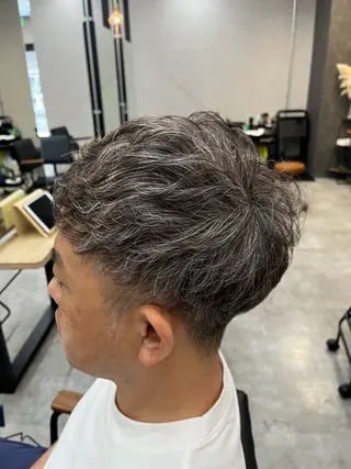 ショート パーマ メンズ Lamie所属・大人女子&髪改善専門 Nobuフリーランスのヘアスタイル