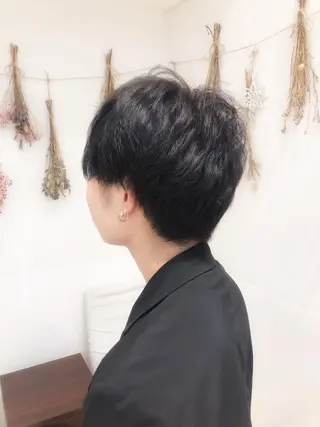 ショート カラー はだゆうき @hadadan08のヘアスタイル