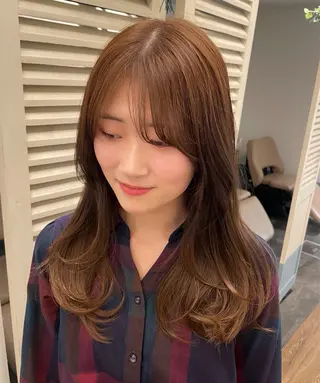 ロング ケイ/ カットモデル募集中のヘアスタイル