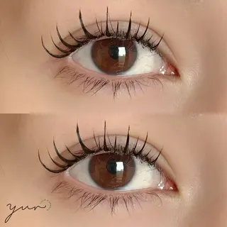 マツエク・マツパ yur【ユル】 waka🪿🌱のマツエク・マツパデザイン