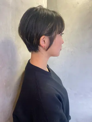 ショート カラー ヘアアレンジ stylist/蛯谷 珠里のヘアスタイル