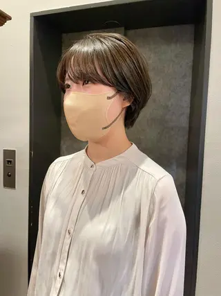 ショート tete nico所属・似合わせ/ヘアカラー nanami🌸のヘアスタイル