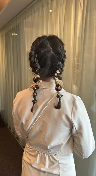 ヘアアレンジ 中本 日葵梨のヘアスタイル