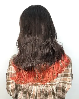 ロング カラー 美容室 HAKUAのヘアスタイル