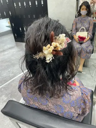 ミディアム カラー ヘアアレンジ 口コミ高評価✨ 安達ももかのマツエク・マツパデザイン