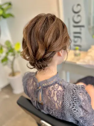 ヘアアレンジ marleeヘアセット＆シャンプーブロー専門店所属・ヘアセット専門 🫧ARIANAのヘアスタイル