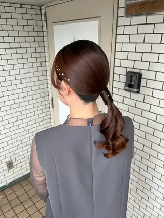 ヘアアレンジ 推し活＊イベントヘア 💕ゆり🐈🐾のヘアスタイル