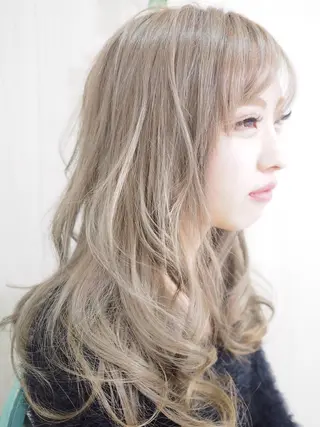 ロング 【全部無料🙇】 おがわようしんのヘアスタイル