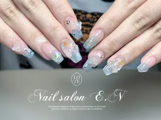 ネイル E.N🦋 長さ出し/持ち込みのネイルデザイン