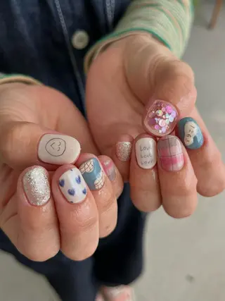 ネイル LETTER_& SAKIのネイルデザイン