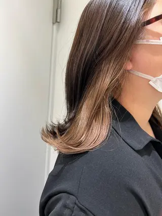 ミディアム 坂本 実沙季のヘアスタイル