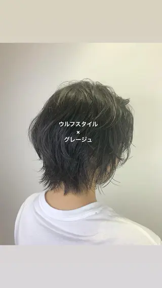 ショート カラー SALOWIN神戸三宮店所属・【美髪を叶える】中谷 彰宏（アキ)のヘアスタイル