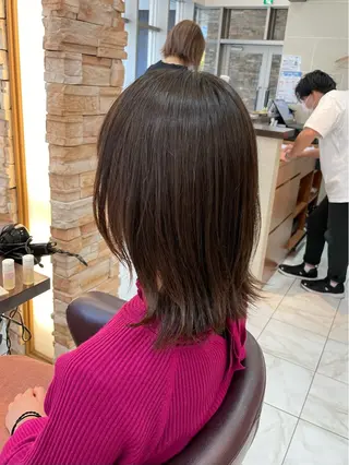 ミディアム 新籾 尚哉のヘアスタイル