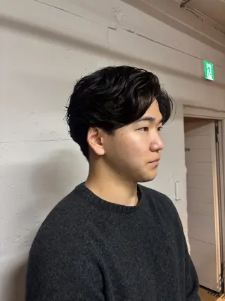 パーマ メンズ 🩵似合わせカット SEIRA🩵のヘアスタイル