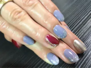 ネイル Aim* 深爪・自爪育成専門店のネイルデザイン