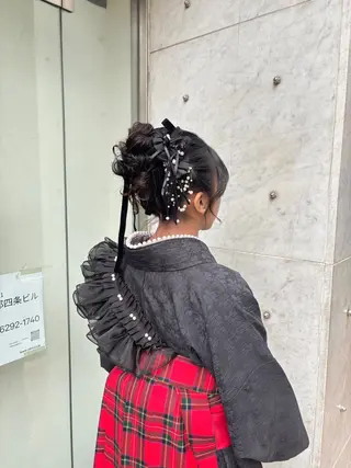 ヘアアレンジ Mila hinaのヘアスタイル