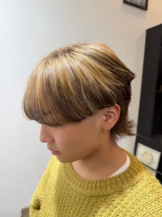 カラー メンズ 垢抜け特化 ひなり🥀のヘアスタイル