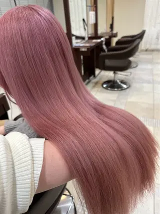 カラー 【暖色ハイトーン】 HARUNA🌼のヘアスタイル